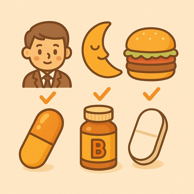 上班族、熬夜族、外食族需要什麼營養呢？