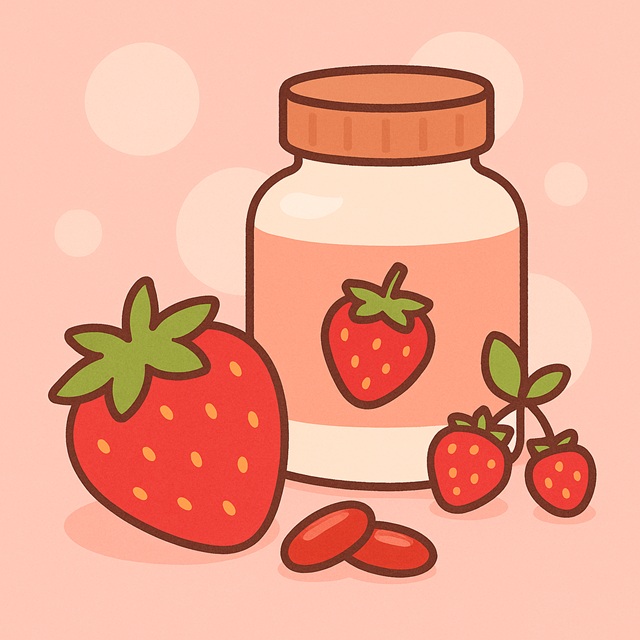 草莓多酚 × 美肌保健 × 保健食品代工